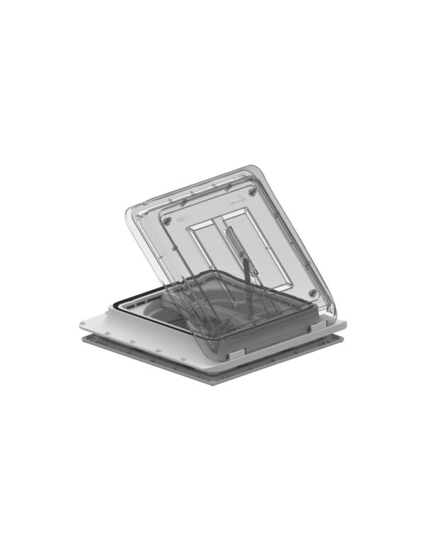 Claraboya con Ventilador 12V para Camper – 40x40 cm con Mosquitera