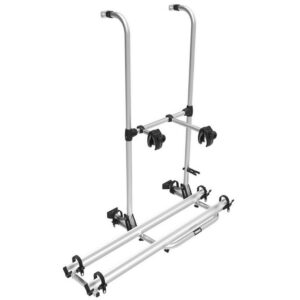 Portabicicletas para Puerta Trasera Camper – 2 Bicicletas | Ajustable y Reforzado