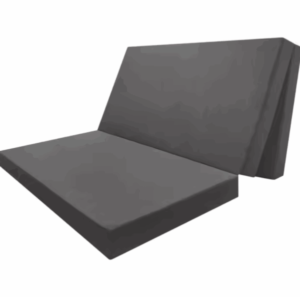 Colchón Plegable Camper 2 Piezas – Viscoelástica + Funda Lavable